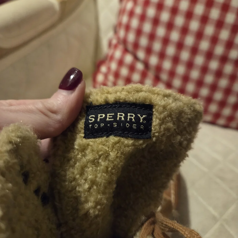 Sperry Topsider Plaid Sherpa-Lined Women's Boots
